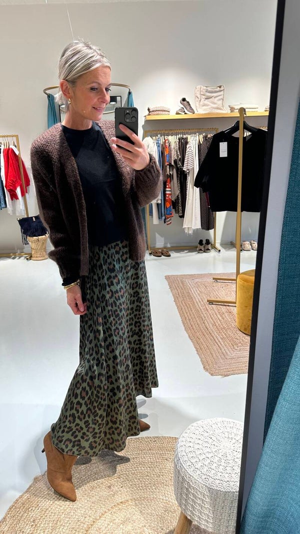 MARIE skirt leopard
