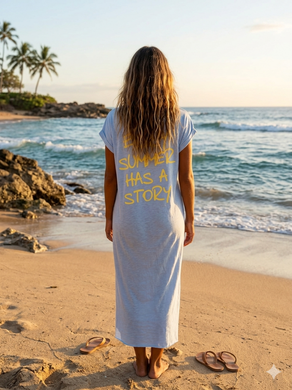 SUMMERSTORY DRESS BLUE