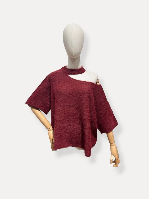 KNITWEAR LOVELY BORDEAUX