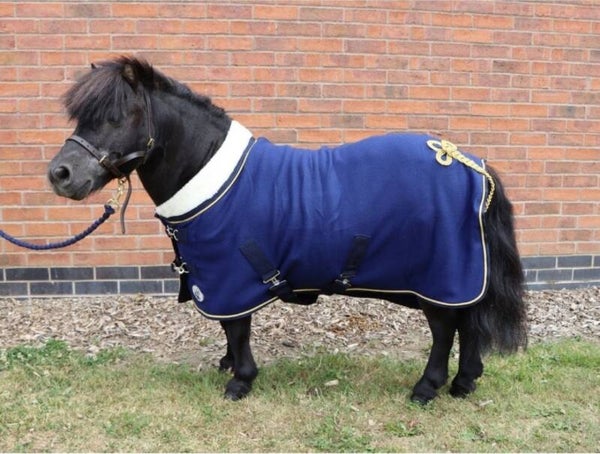 Fleece show rug shetland/miniature sizes