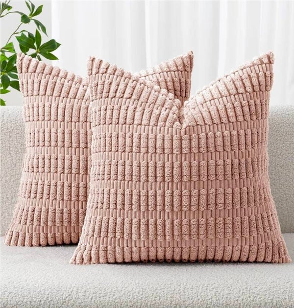 Corduroy cushion cover