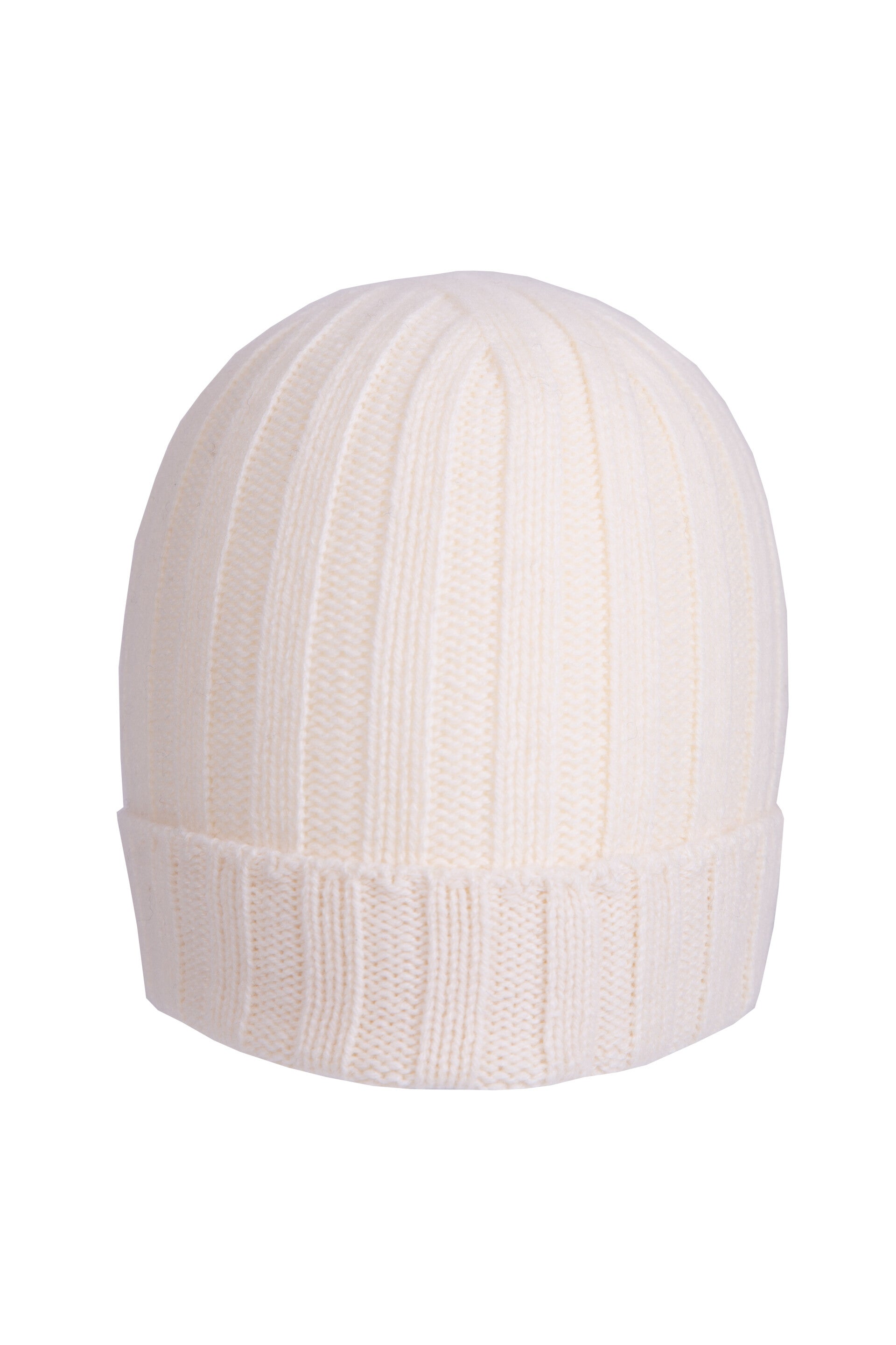 Berretto Lana Merinos/Cashmere a coste unisex made in Italy