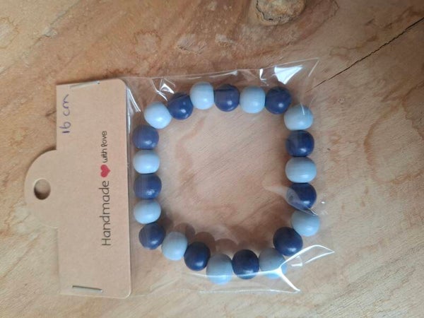 Armband blauw