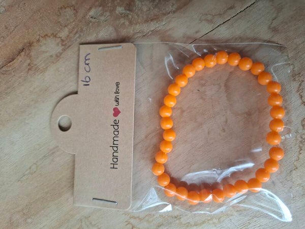 Armband oranje