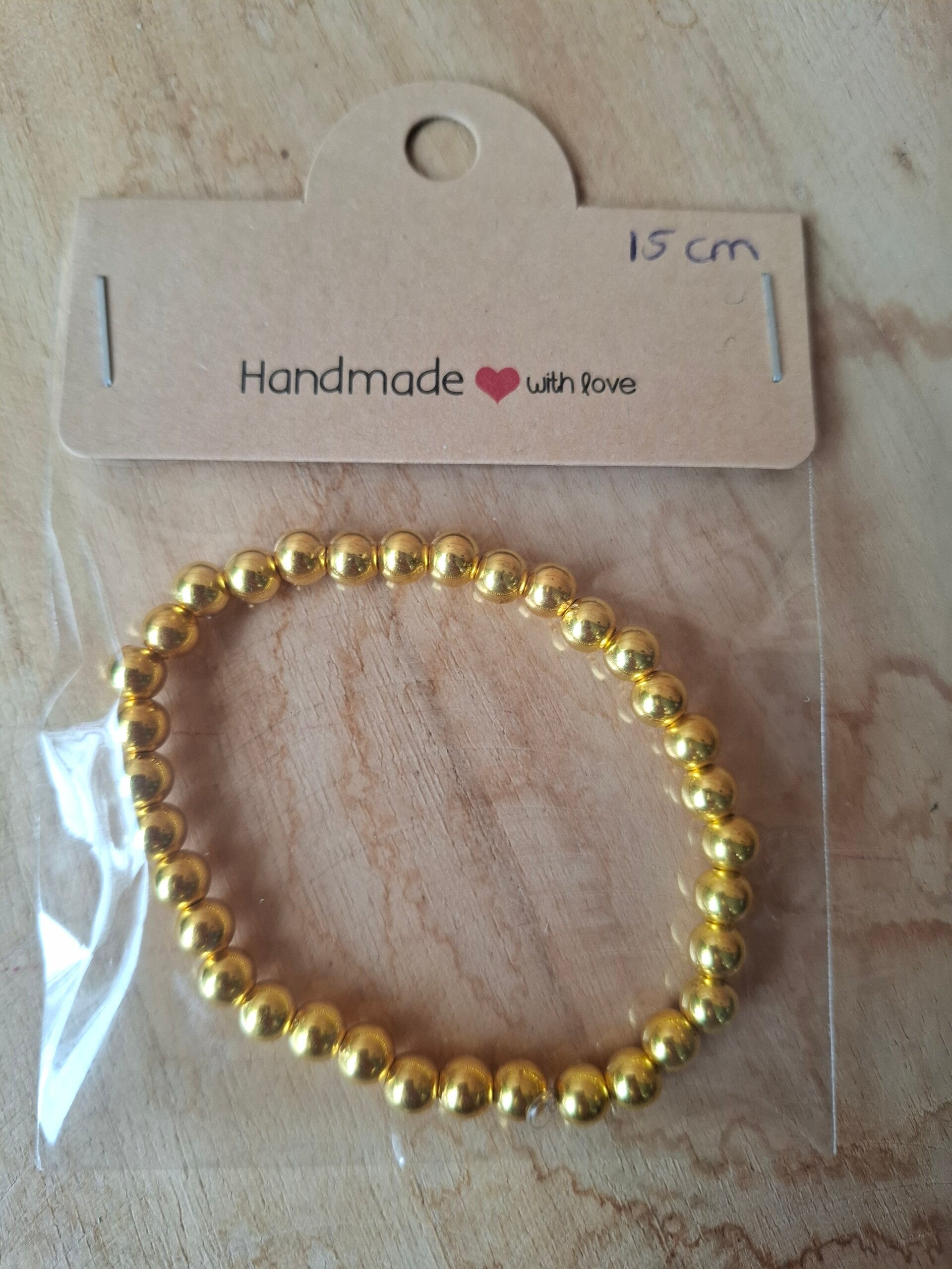Armbandje goud