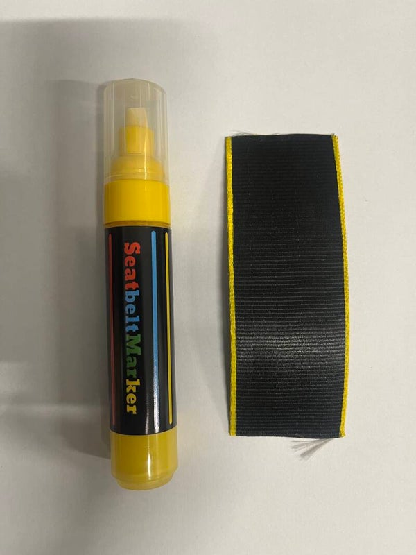 Gordelmarker geel