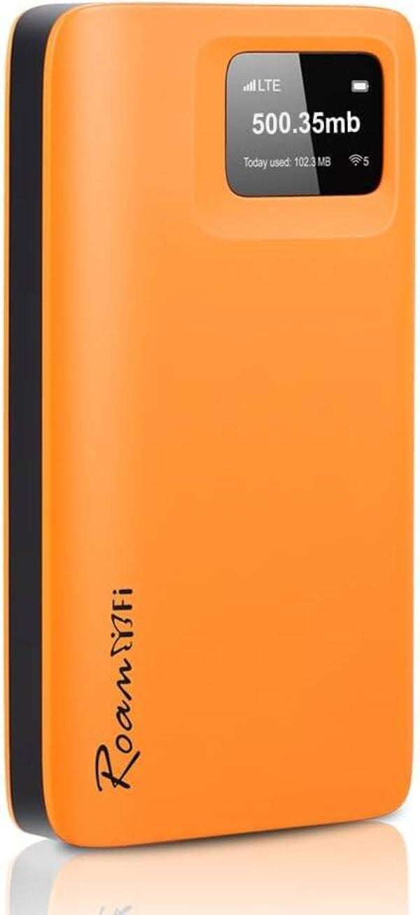 RoamWiFi Mobile Hotspot – Portable Pocket WiFi – No SIM Needed – Global Travel Internet
