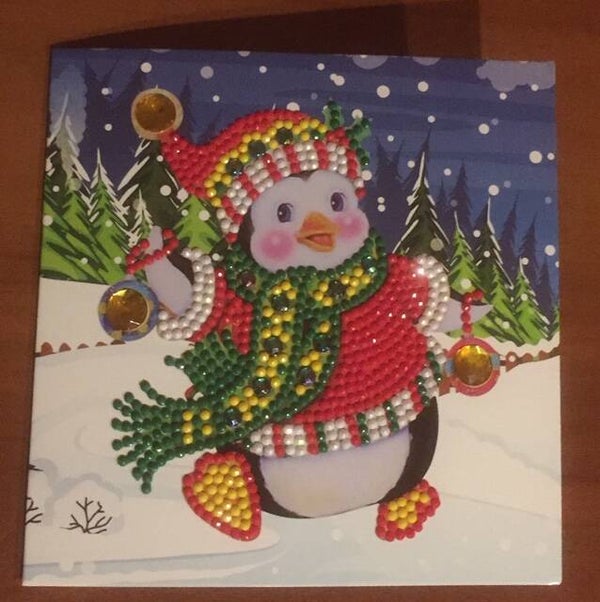 wenskaart: " Merry Christmas" ( Dionys design 8)