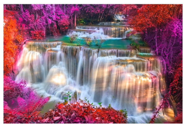 Diamond painting: landschap, 30x40cm ( Dionys design 17)