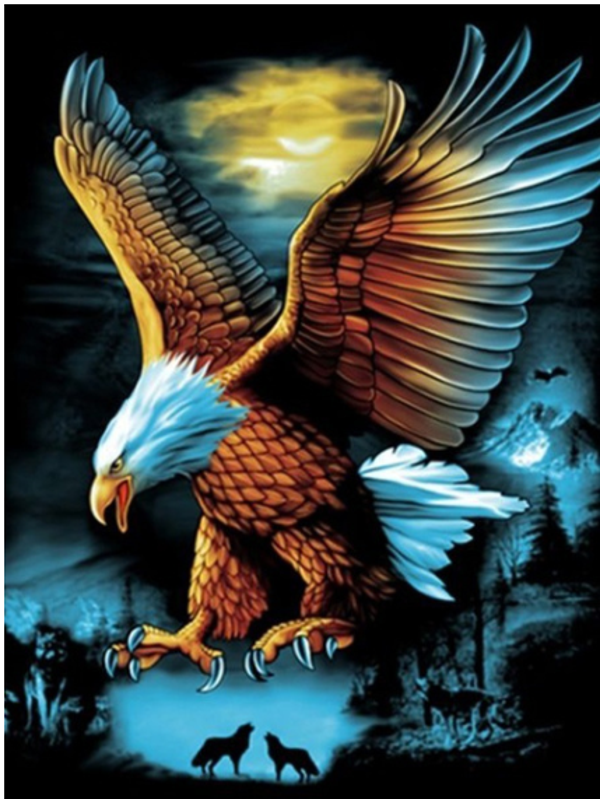 Diamond painting, 20x25cm ( Dionys design 30)