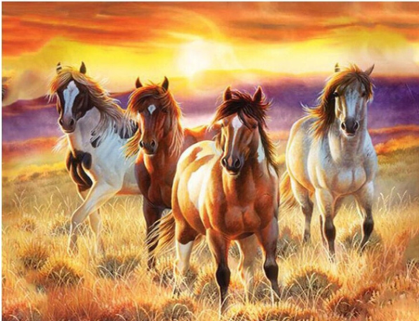 Diamond painting, 40x30cm ( Dionys design 44)