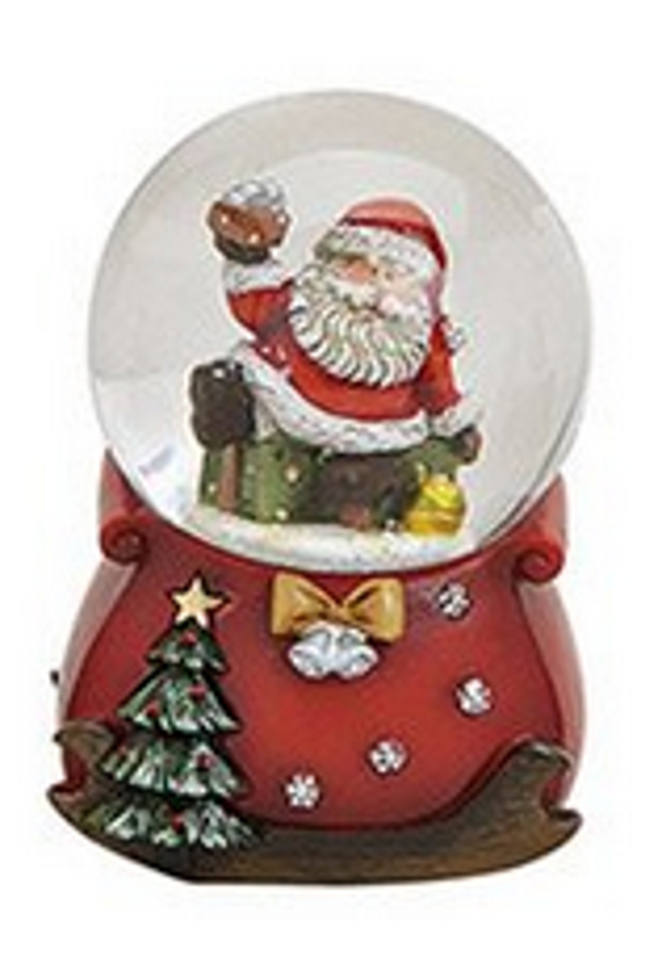 sneeuwbol kersman op slee ( Dionys design 45)