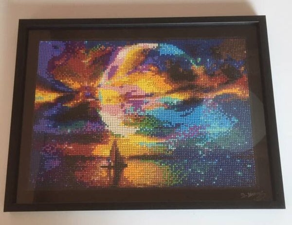 Diamond painting: landschap