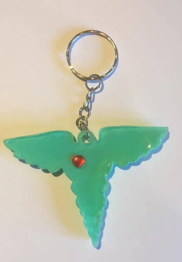 handgemaakte sleutelhanger ( Dionys design 155)