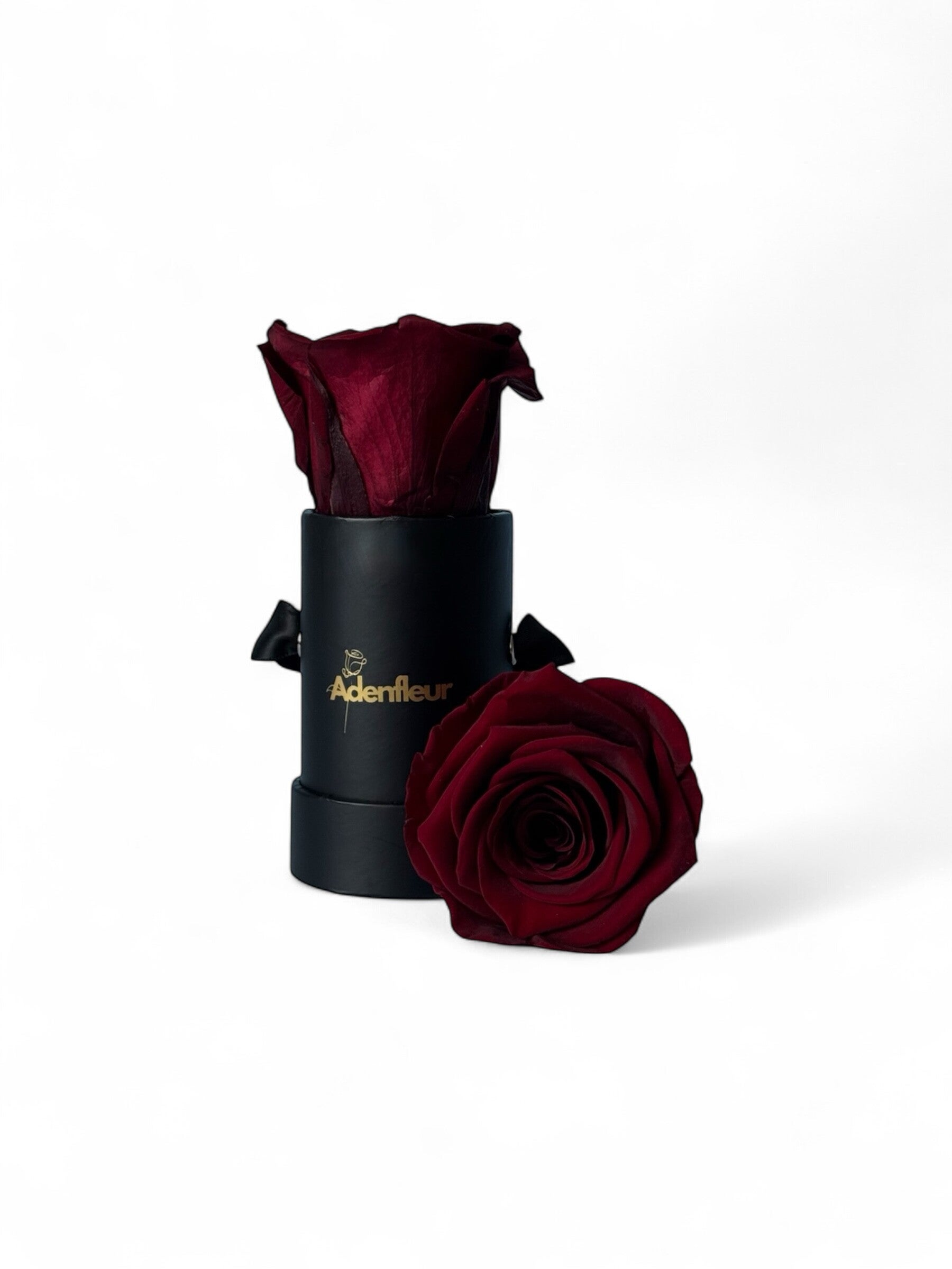 Chérie Box Schwarz – Echte Infinity-Rose🌹