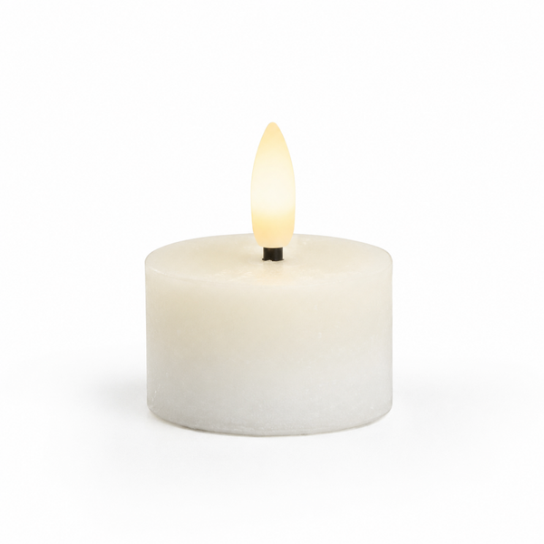 LED Waxinelicht Ivoor (Set van 2) 3.9 x 3.9 x 2.5 cm