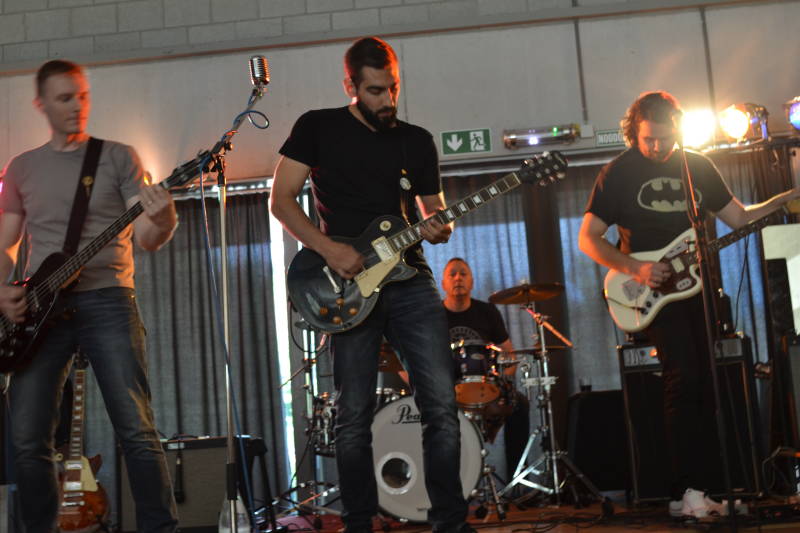 Kristof, Quirijn en Bram op SJCafe 2019