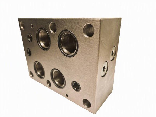 Adapterplatte NG25 auf NG10 mit X+Y