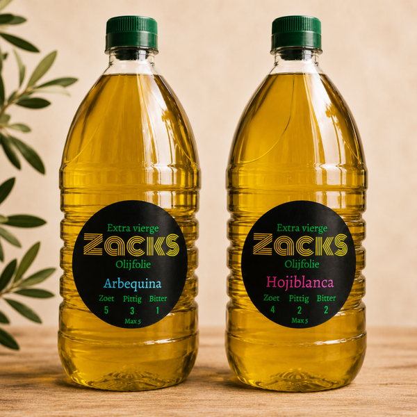 Premium Voordeelpakket – Arbequina 2 liter & Hojiblanca 2 liter