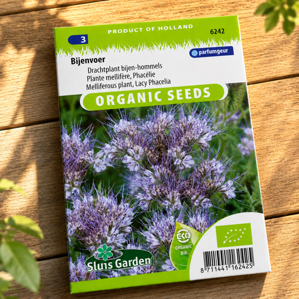 Bijenvoer zaden (Phacelia) Drachtplant bijen-hommels