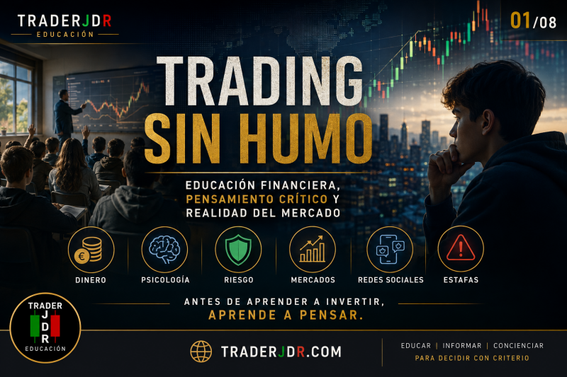 TRADING SIN HUMO TRADERJDR PONENCIAS EDUCACION FINANCIERA GRATIS