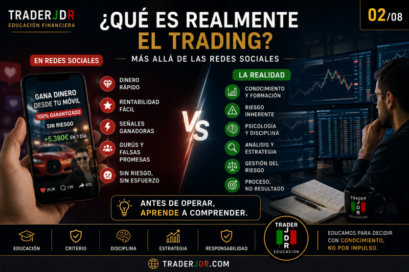 QUE ES REALMENTE EL TRADING TRADERJDR EDUCACION FINANCIERA PONENCIAS GRATUITAS