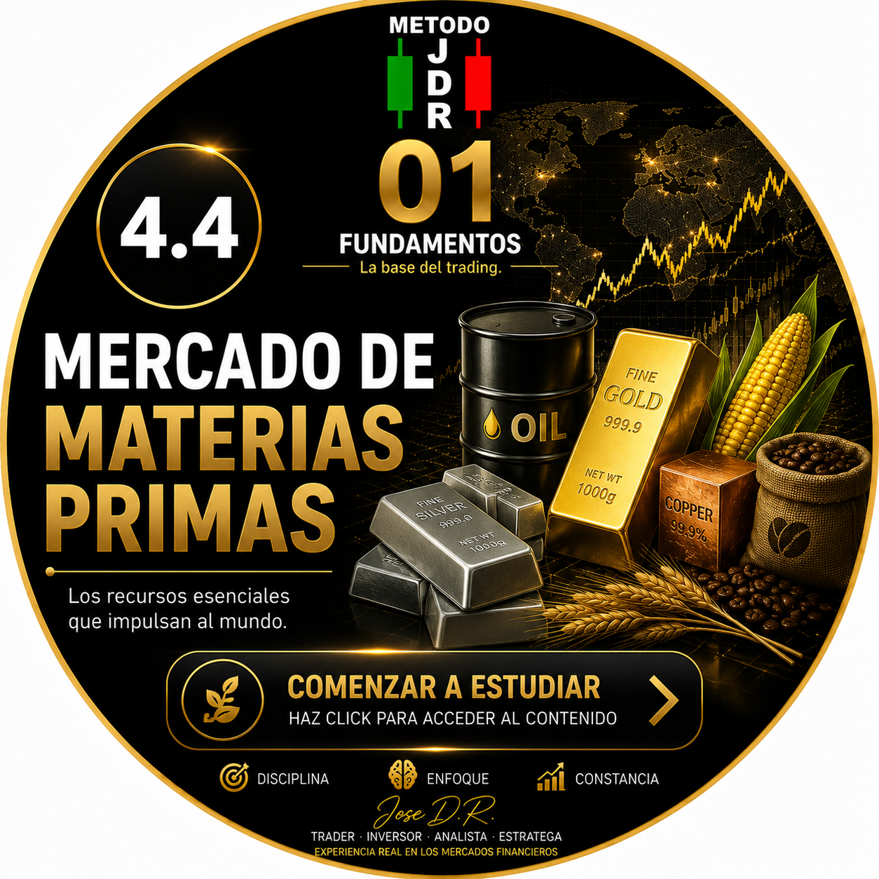 4.4 MERCADO DE MATERIAS PRIMAS  TRADERJDR COIN MALAGA ANDALUCIA GRATIS