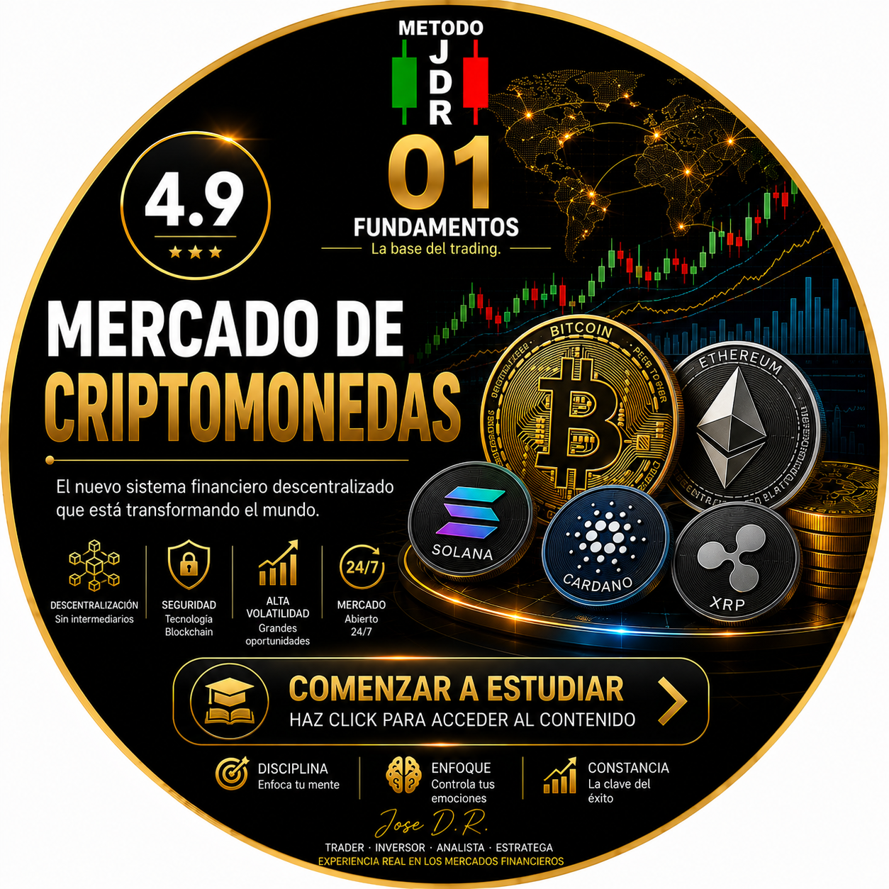 4.9 MERCADO DE CRIPTOMONEDAS  TRADERJDR COIN MALAGA ANDALUCIA GRATIS