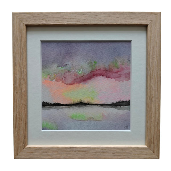 Aquarel Noorderlicht