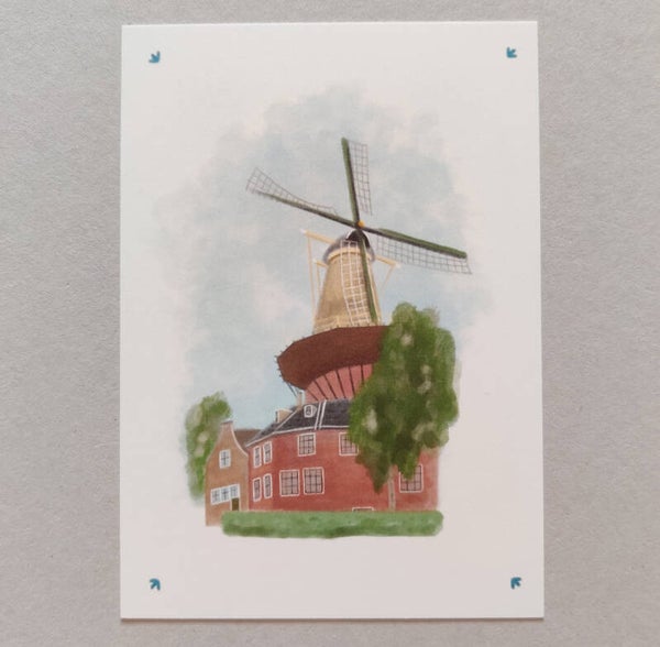 Delftkaart Molen de Roos