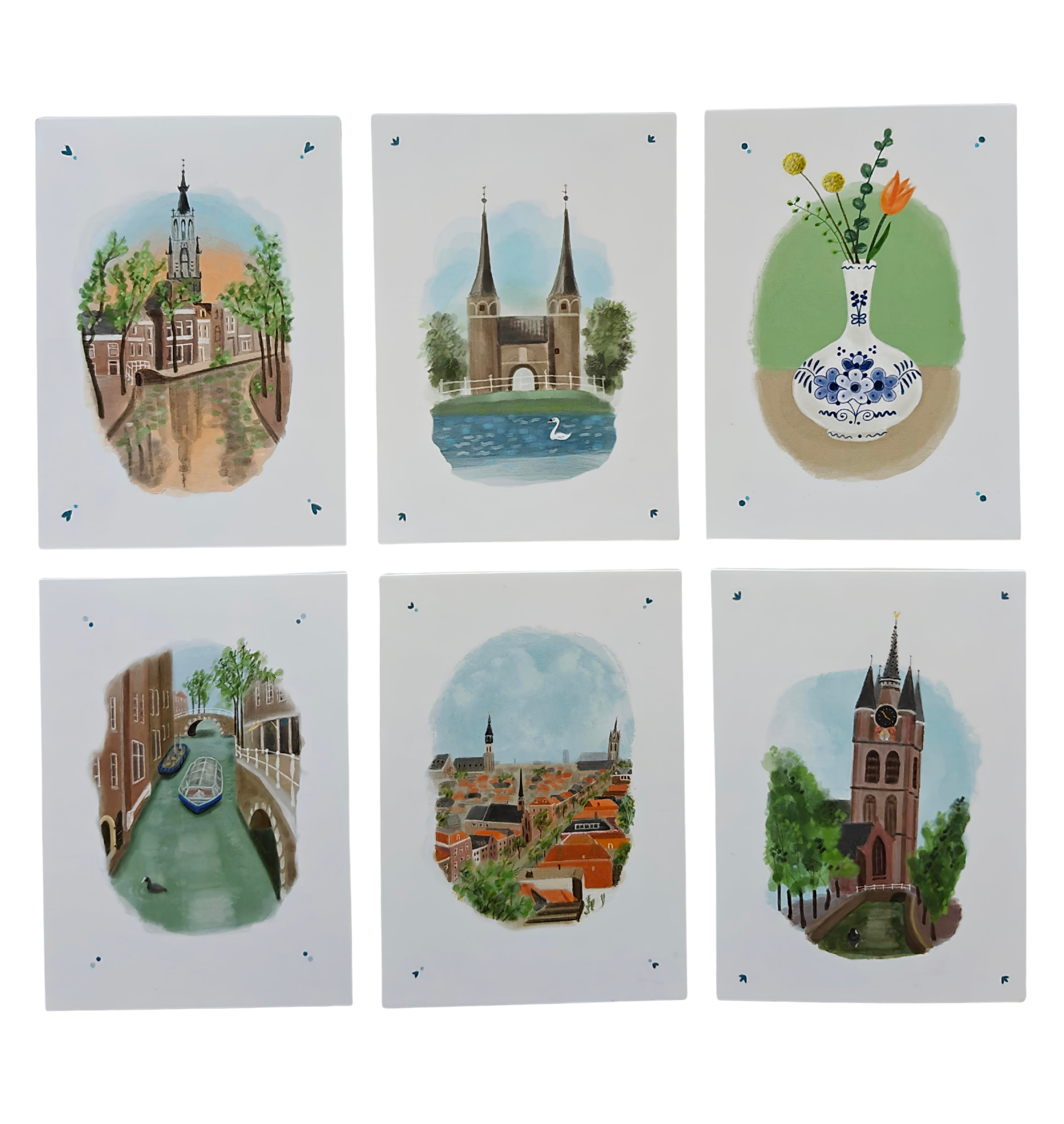 Kaartenset Delft