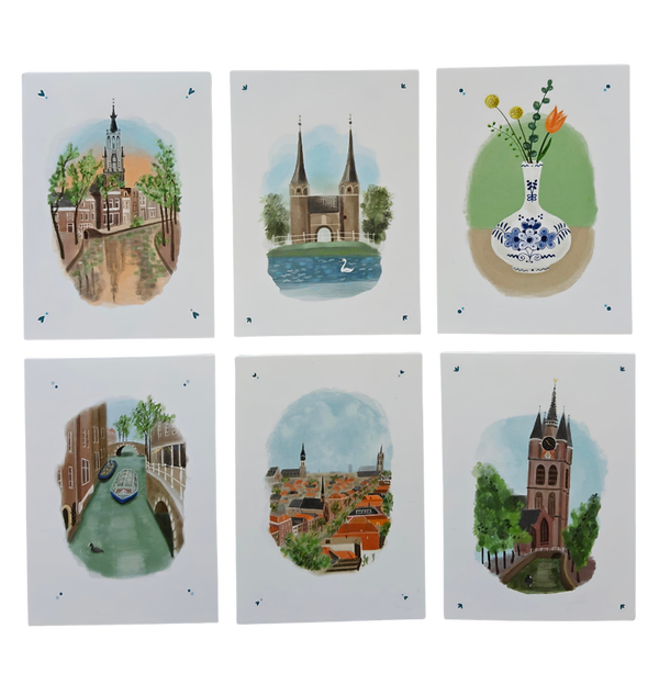 Kaartenset Delft