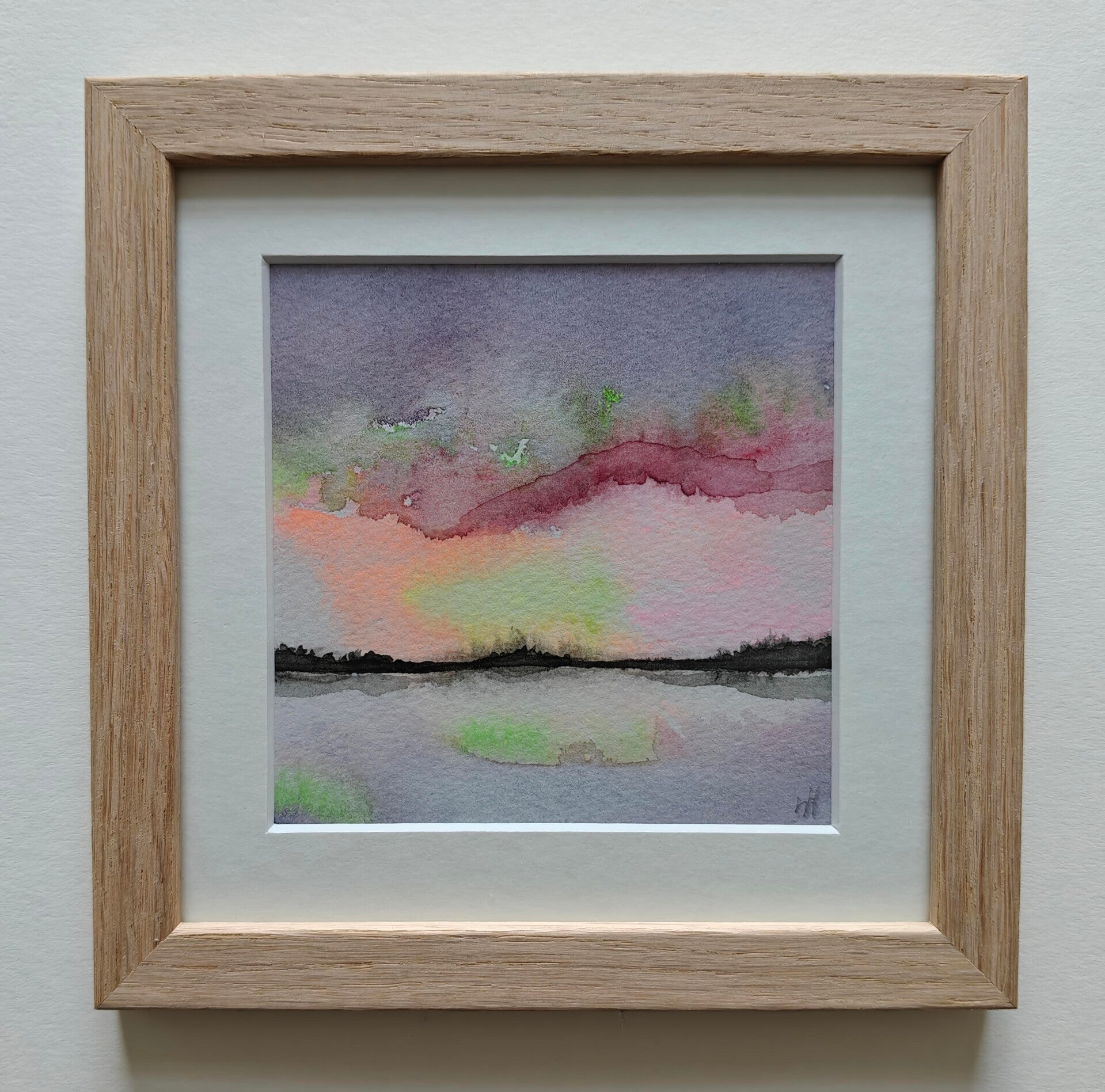 Aquarel Noorderlicht