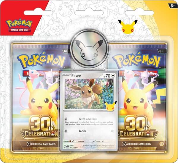 Pokemon 30th Celebration 2 Pack Blister - Eevee