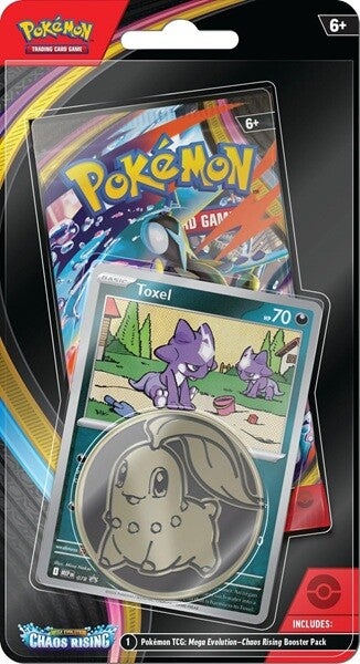 Pokemon Checklane Blister - Chaos Rising - Toxel