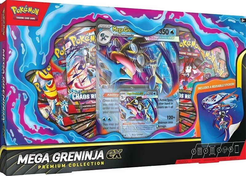 Pokemon Mega Greninja ex Premium Collection