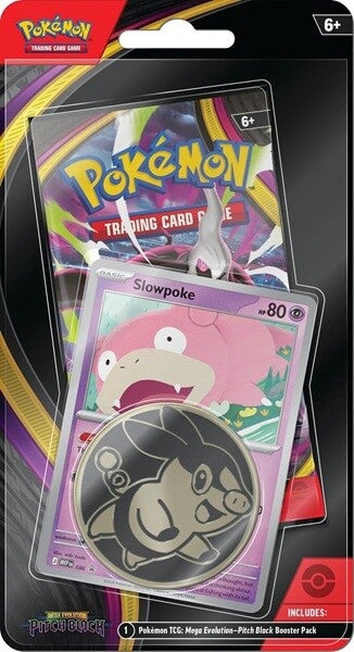 Pokemon Checklane Blister - Pitch Black - Slowpoke