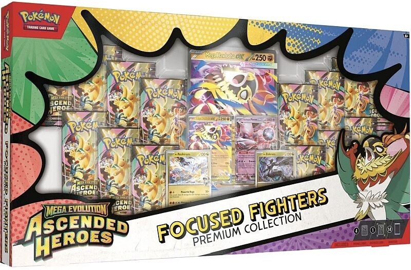 Pokemon Ascended Heroes Focused Fighters Premium Collection