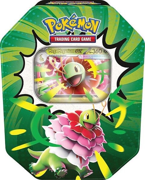 Pokemon Ascended Heroes Tin - Mega Meganium ex