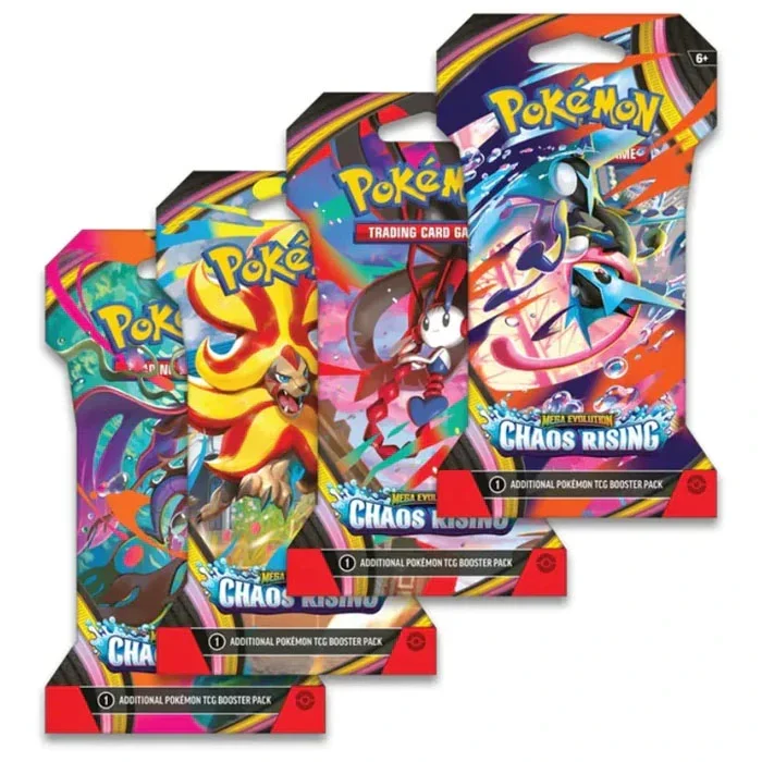 Pokemon Sleeved Booster Pack - Chaos Rising