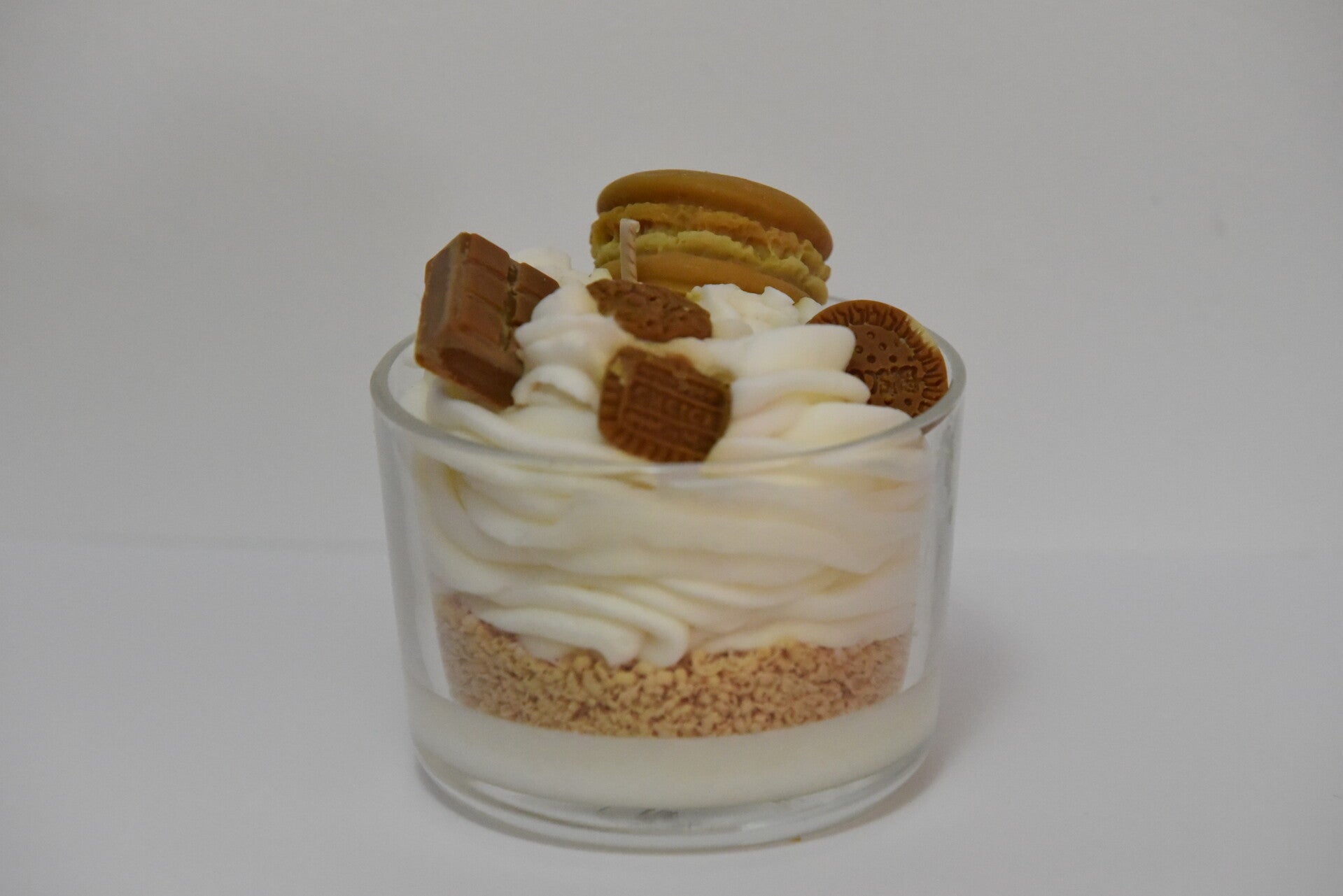 Bougie gourmande parfumée chocolat noisette