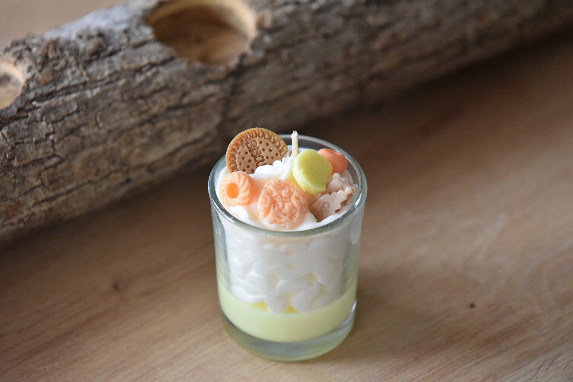 Bougie gourmande parfumée Citron