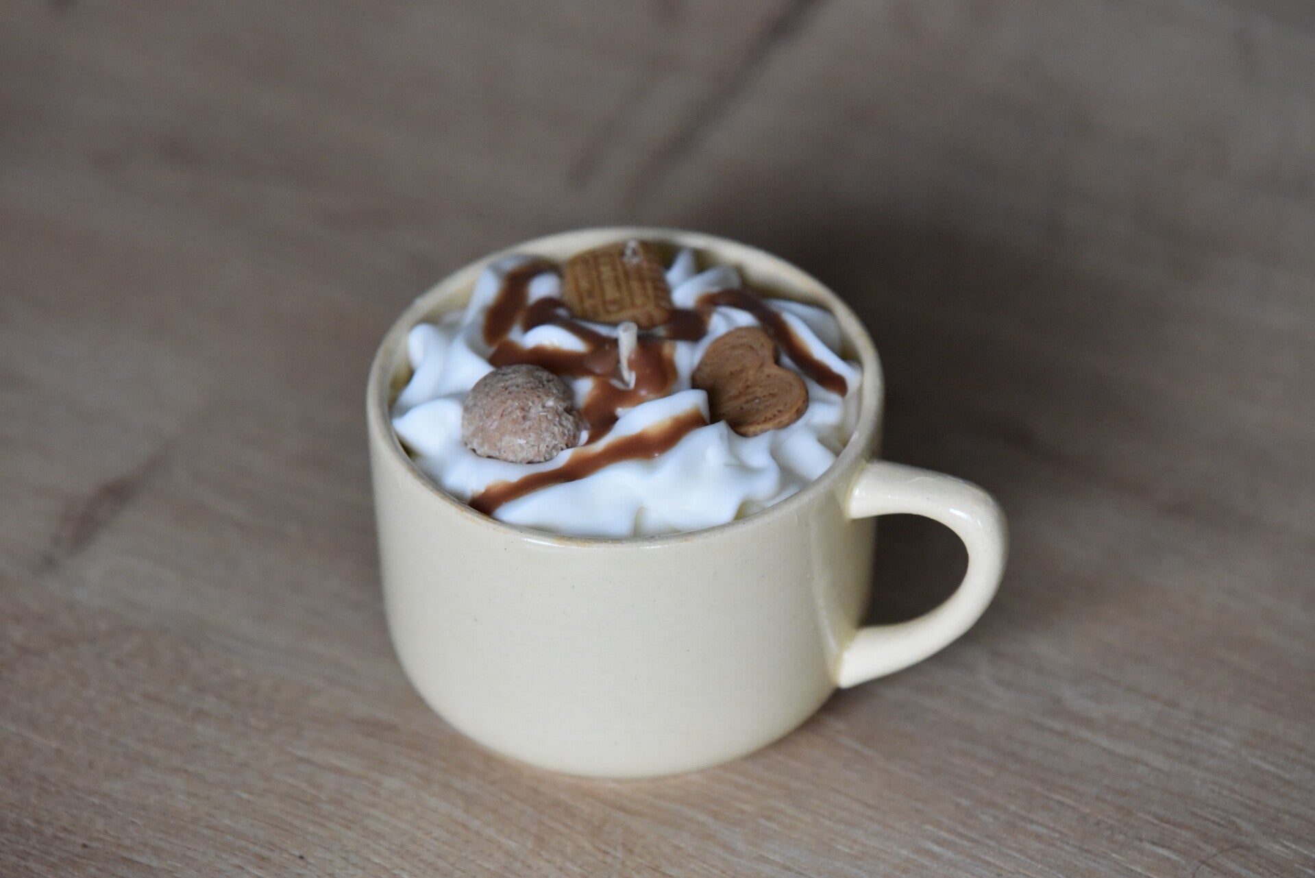 Bougie gourmande Chocolat & Caramel beure salé