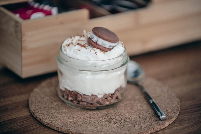 Bougie Gourmande Parfumée - Chocolat Noisette Macaron