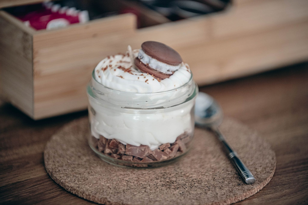 Bougie Gourmande Parfumée - Chocolat Noisette Macaron