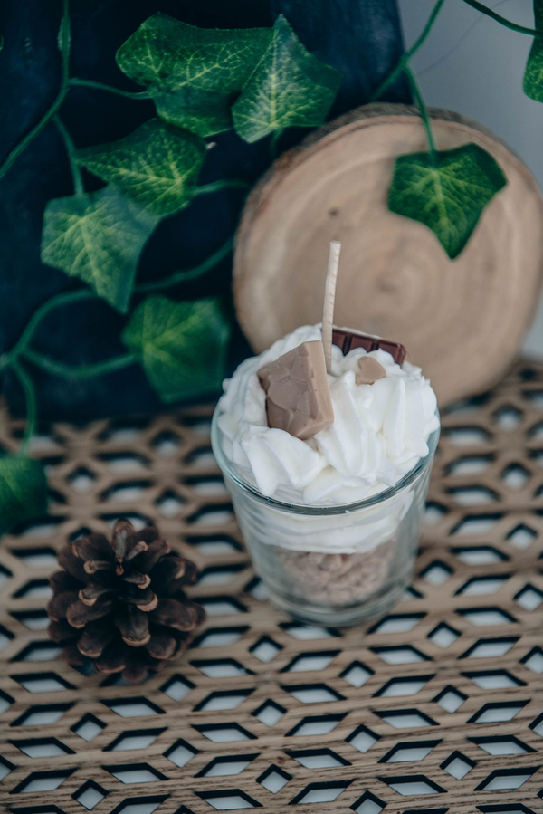 Petite Bougie Gourmande Parfumée - Chocolat Noisette