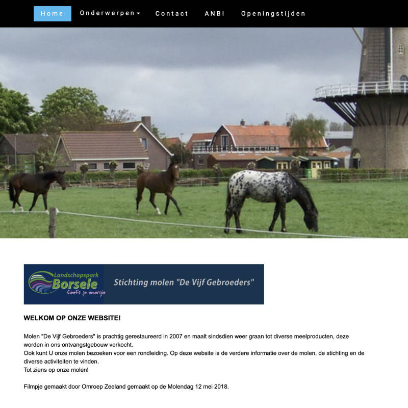 Molen De vijf Gebroeders Heinkenszand