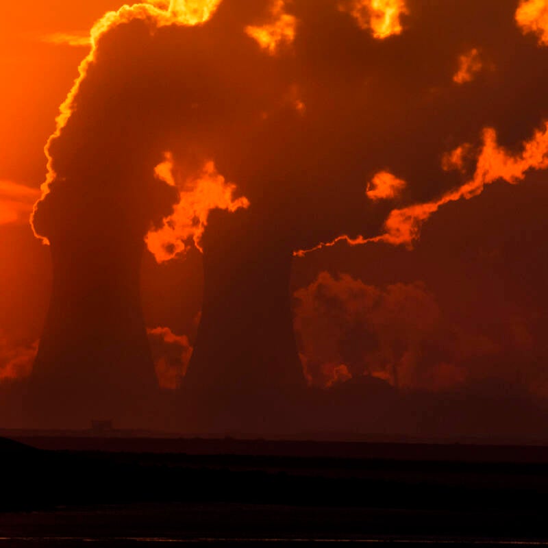 Hoedekenskerke ligt op ongeveer 1 km ten noordoosten van de varkenshouderij | Foto: Jan-Kees de Meester