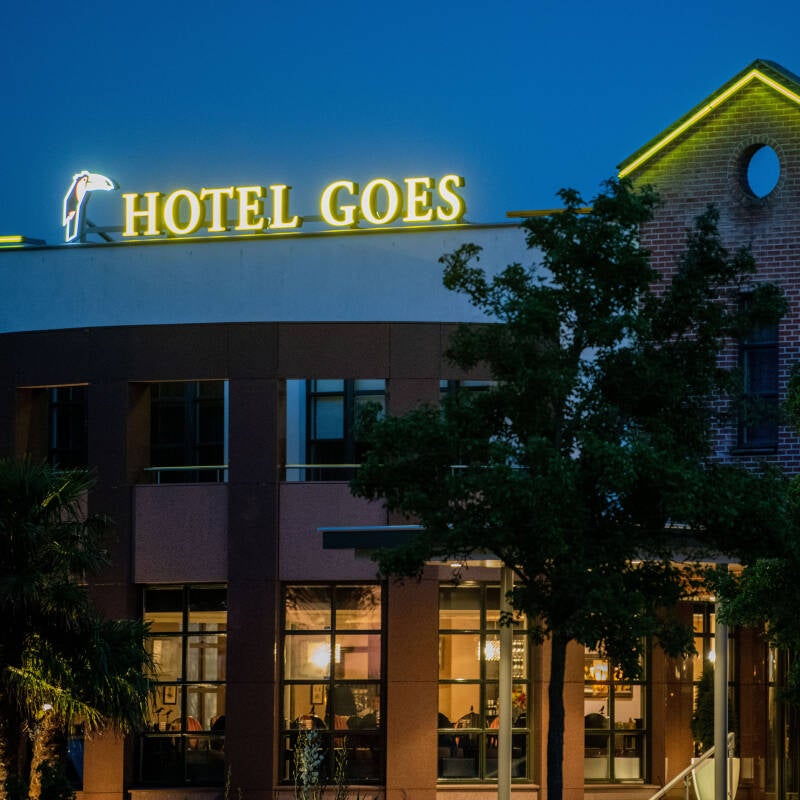 Hotel Goes op huidige schaal | Foto: Jan-Kees de Meester