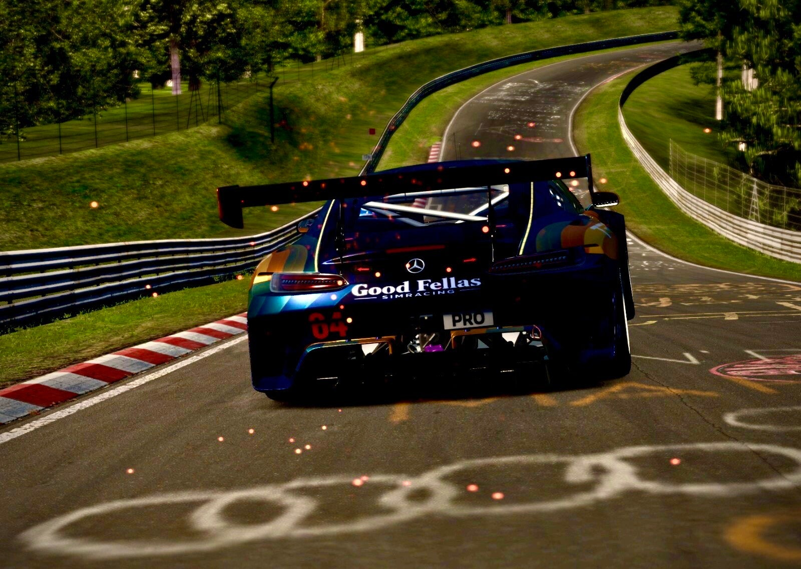 Goodfellassimracing tijdens ons eigen Nordschleife Endurance kampioenschap